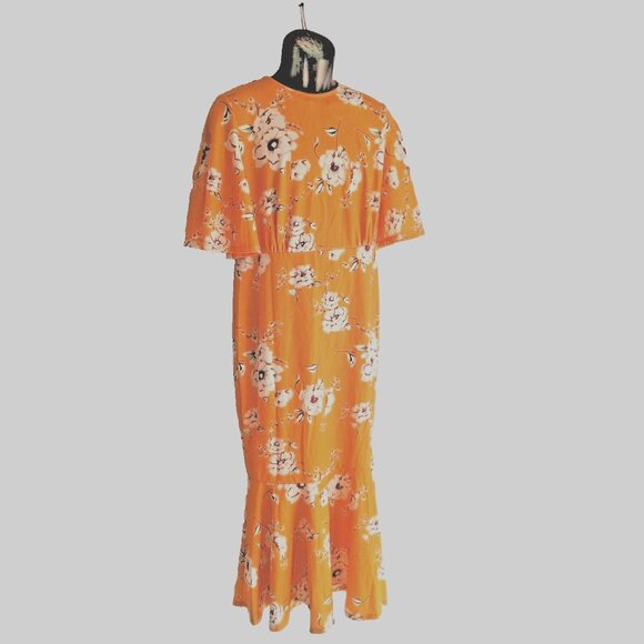 Shein Long bodycon Floral dress Size XL - Picture 3 of 8